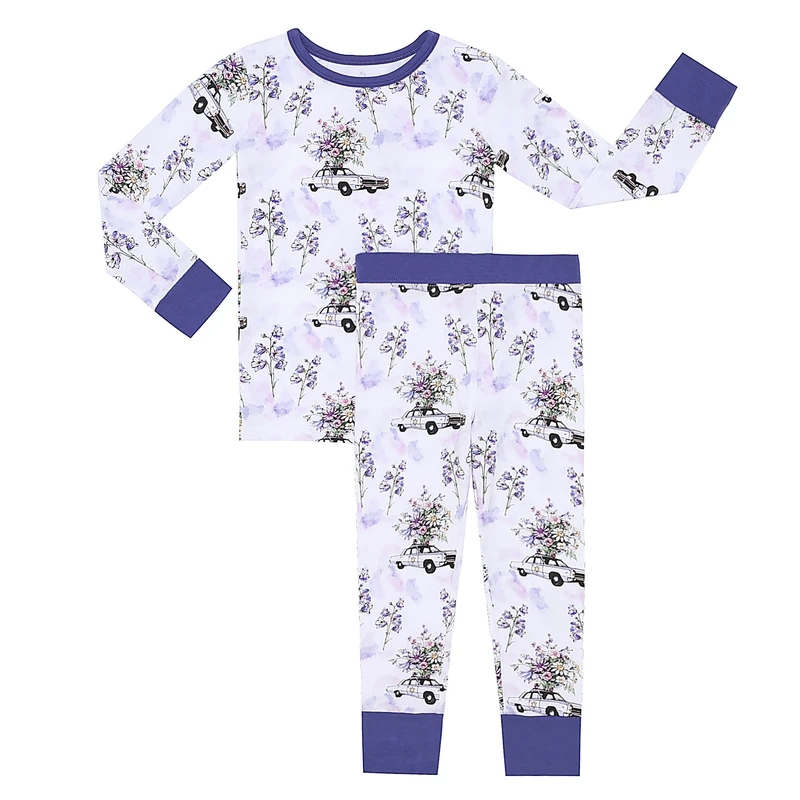 CHINEE Hot Sell Kids and Toddler Bamboo spandex Pajamas Set for Christmas
