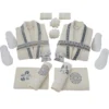 CHINEE Hotel Sleepwear Waffle Bathrobe Towel Set 100% Cotton Men Woman Bathrobe For Spa Bathroom