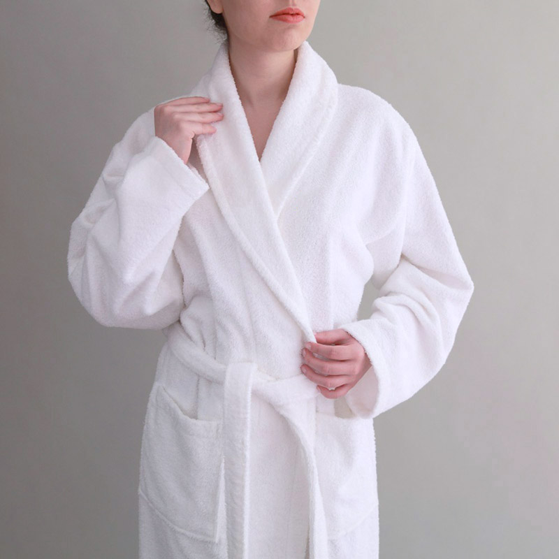 CHINEE In Stock Hotel Custom Adult Man and Women Terry Velvet Waffle Cotton Luxury Bathrobe