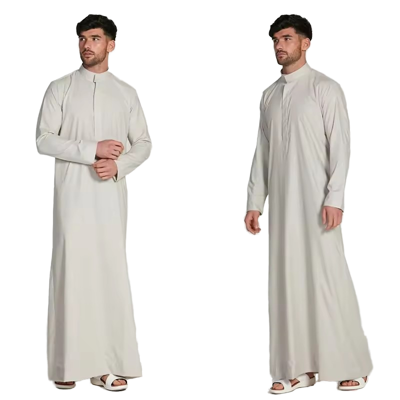 CHINEE Islamic Man Robe Saudi Men's Arabian Design Long Throbe