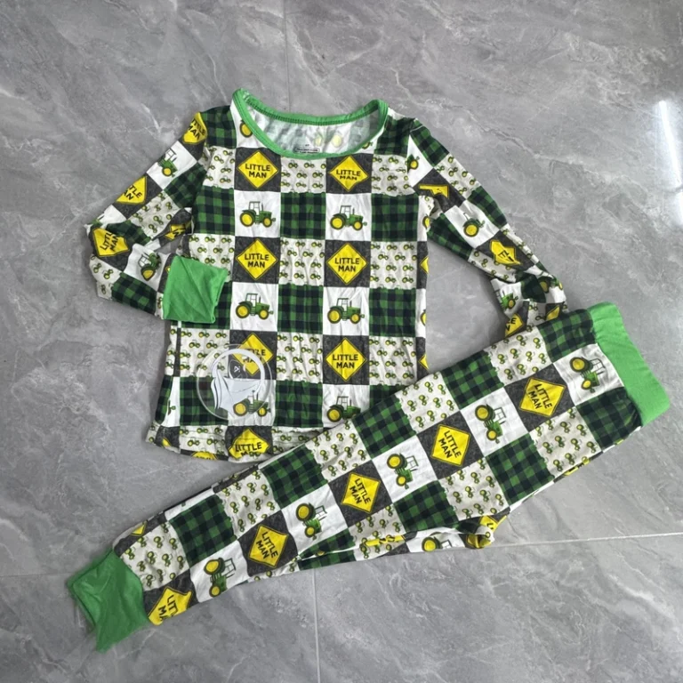 CHINEE-Kids-Clothing-Children-Sleepwear-Long-Sleeves-Tops-Long-Pants-Toddler-2PCS-Pajamas-Set
