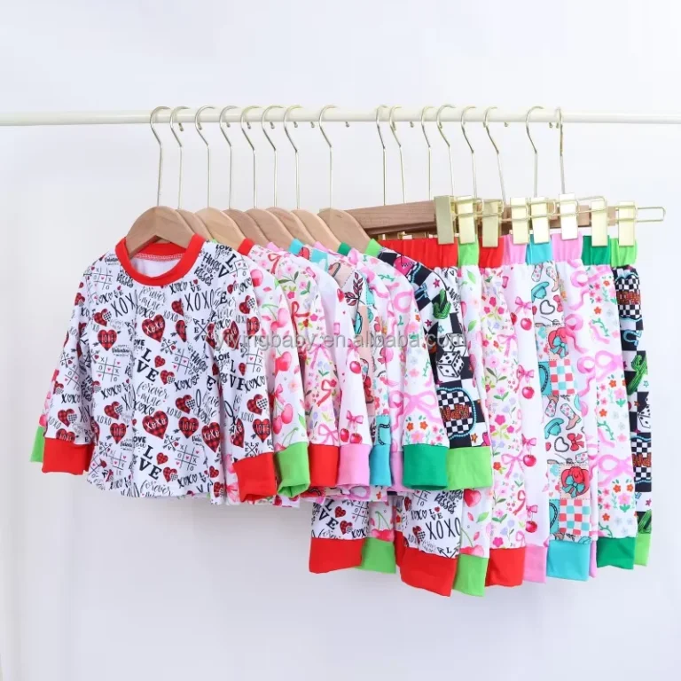 CHINEE-Kids-Clothing-Set-2-Pieces-Soft-Pajamas-Sets-Milk-Silk-Printing-Casual-Clothing-Family-Matching-Outfits