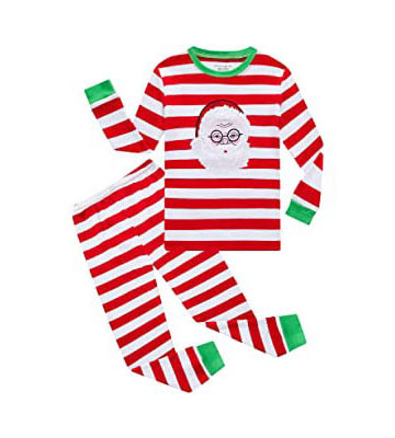 CHINEE Kids Toddler Girls Boys Pajamas 2 Piece Set 100% Cotton Sleepwear Solid England Style Winter Fleece High Quality OEM Service