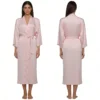 CHINEE Kimono Women Chiffon Robe Many Colors Full Length Bridal Robe Imitation Silk Elegant