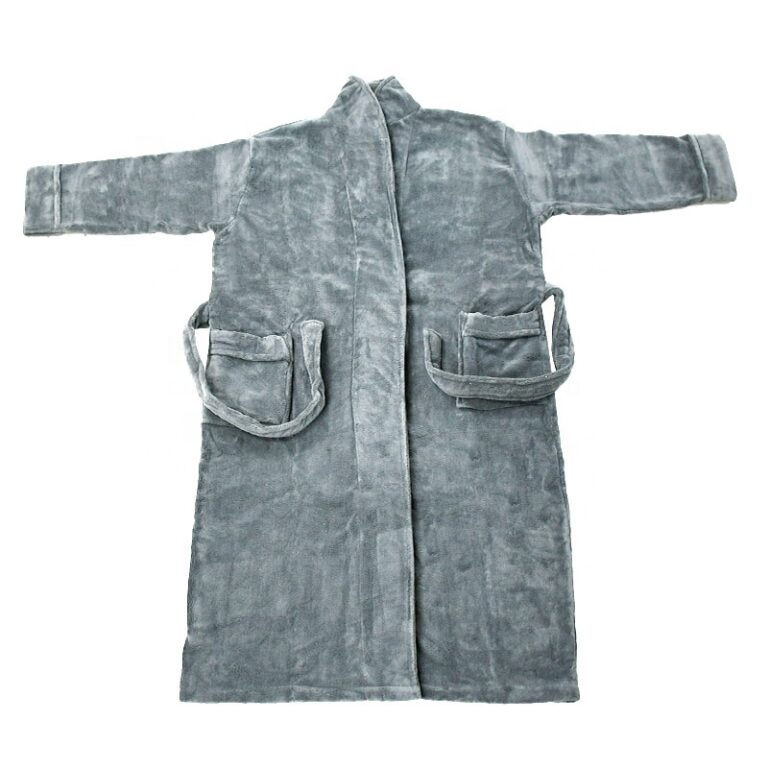 CHINEE-Kinsery-100-Polyester-Thickened-Coral-Fleece-Bathrobe-Household-1