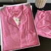 CHINEE Ladies Summer Short Pyjamas Women's Sleepwear With Piping Custom Modal Pajamas Loungewear Women Sets Sleepwear Women Nightgown