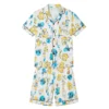 CHINEE Lightweight Women Sleepwear 2 Pieces Set Breathable Unique Women Pajamas