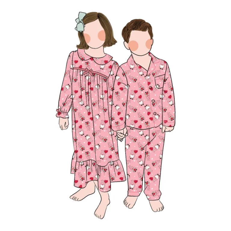 CHINEE-Little-Glow-Kid-Price-Soft-Style-Custom-Designs-Long-Sleeve-Pajamas-Parent-Child-Clothing-Baby-Romper