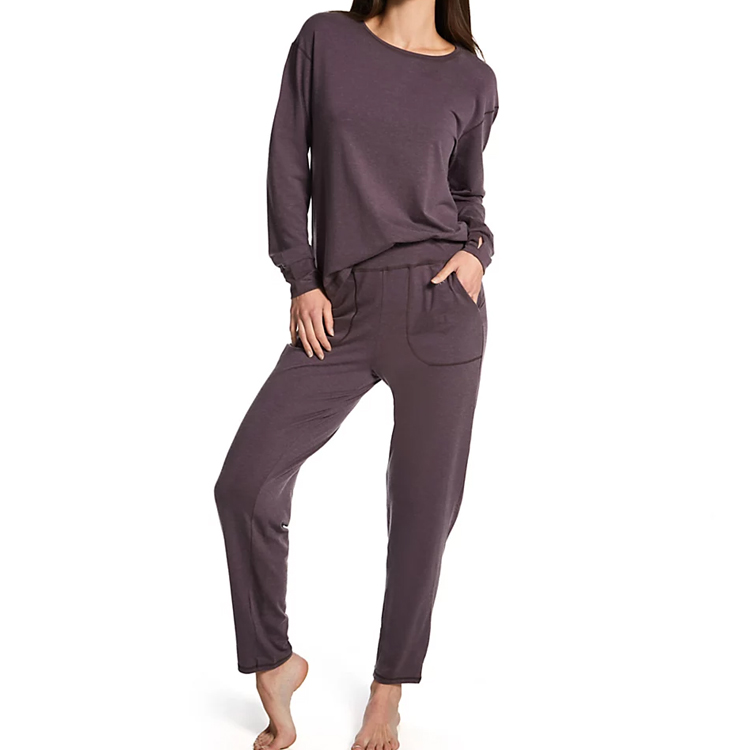 CHINEE Long Sleeve Sleepwear for Women Modal Cotton Loungewear Set Eco Friendly Women's Homewear Women's Pyjamas
