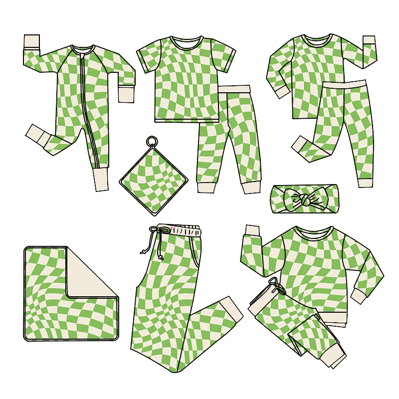 CHINEE Loq Moq Custom Kid Baby Organic 95% Bamboo 5% Spandex Onesie Rompers Clothes Toddler Kid Pajamas Sleepwear Clothing
