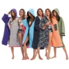 CHINEE Low Moq 1 Pcs Sale Beach Robe Towel Bath Hooded Changing Quick Dry Towel Poncho Bathrobe Men Women Changing Robe