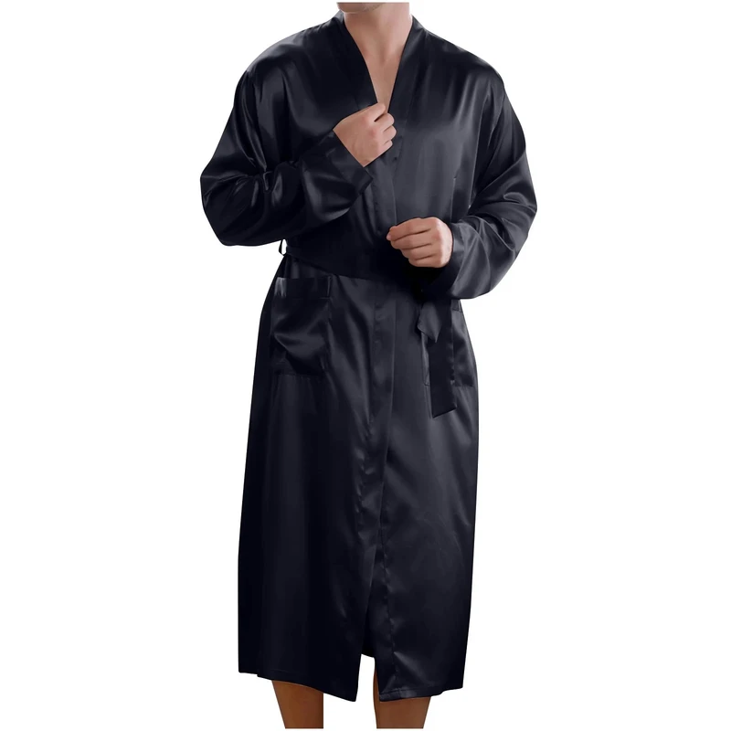 CHINEE Low Rate Hot Selling New Design Custom Casual Flannel Breathable Sleepwear Bathrobe for Men Premium Quality