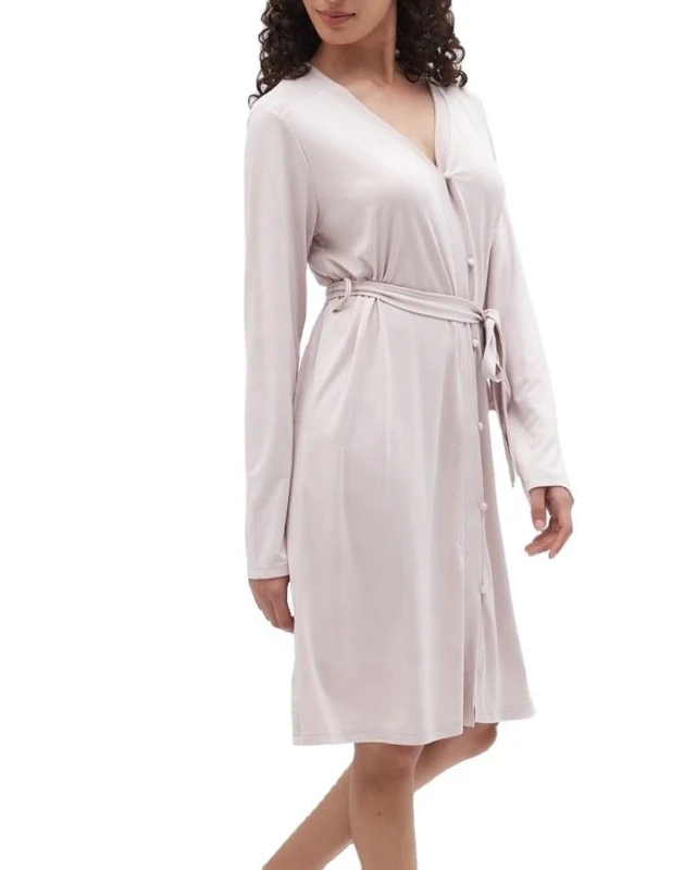 CHINEE Luxury Unisex Cotton Bathrobe for Men and Women Soft Absorbent Terry Toweling Robe