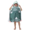 CHINEE MB066 Hot Selling Super Soft Girls Robes Woven Flannel Fleece Hooded Unicorn Cape Bathrobe for Kids Home Use