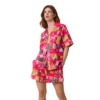 CHINEE Manufacturer Custom Printing Pyjamas Women's Pajama Sets Two Piece Lounge Wear Set