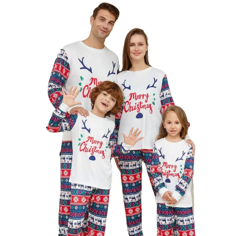 CHINEE-Matching-Pajama-Set-Christmas-Pyjamas-Family-Holiday-Long-Sleeve-Sleepwear-Large-Size-Pyjamas-Women-Sleepwear-1