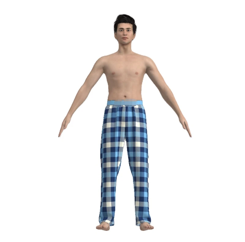 CHINEE Men's Lounge Pajama Pants, Comfortable, Soft, Long Sleep Bottoms