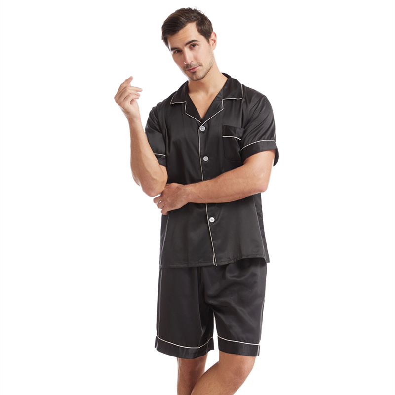 CHINEE Men's Pajama Pants Custom Silk Pajama Pants Men's Sleepwear