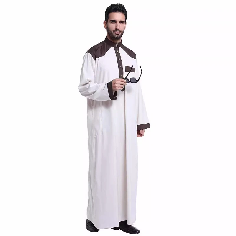 CHINEE Muslim Men's Thobe Robe Middle Eastern Long Gown Adult Size Non Customized Bulk Order