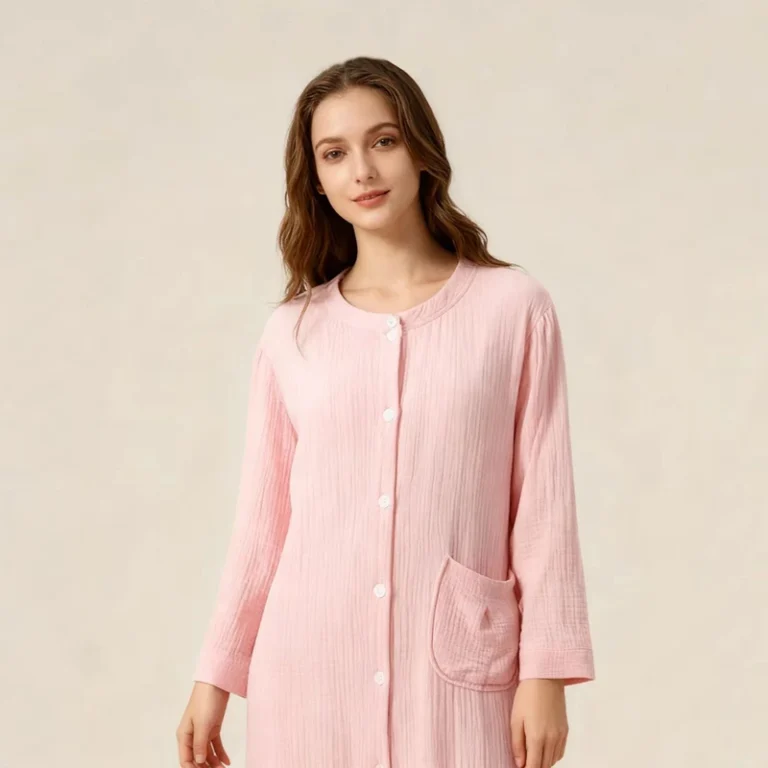 CHINEE-Muslin-Cotton-Soft-Comfortable-Nightgown-for-Daily-Sleep-and-Lounge-Wear-Skin-Friendly