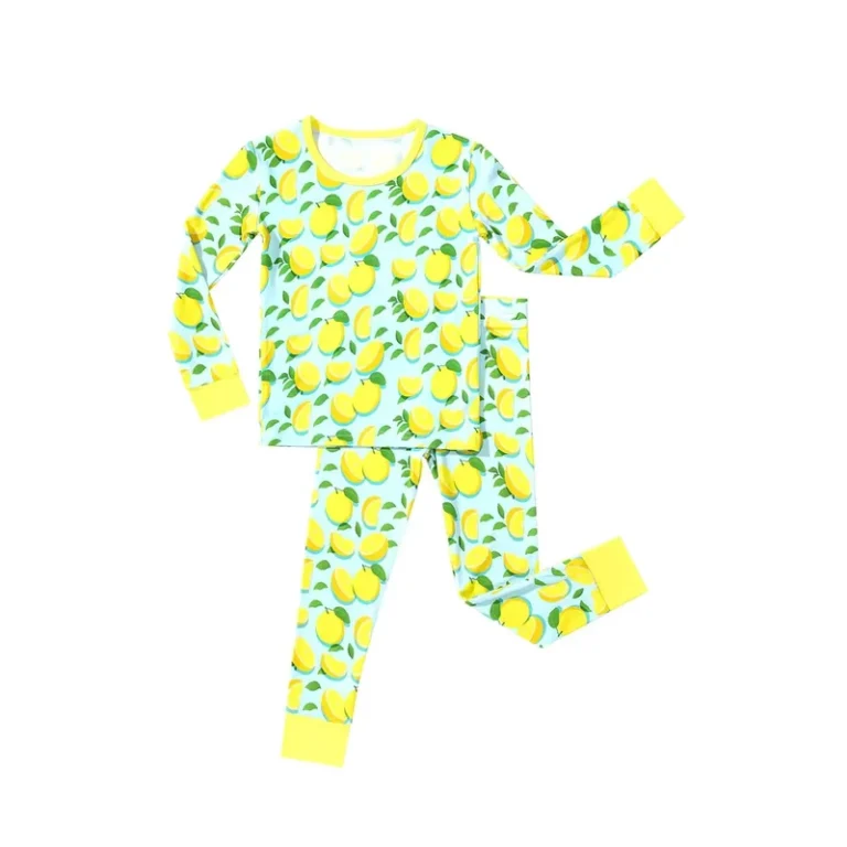 CHINEE-NO-MOQ-Ready-to-Ship-Organic-Bamboo-Kid-Clothing-Children-Home-Pjs-Breathable-Baby-Sleepwear-2-PCS-Pajamas-Set