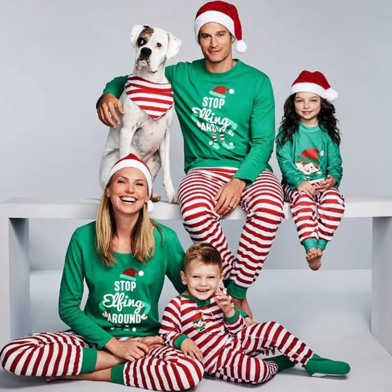 CHINEE-New-Arrival-Autumn-Winter-Crew-Neck-Family-Matching-Pajamas-Christmas-Parent-child-Wear-Long-Sleeve-Xmas-Family-PJS