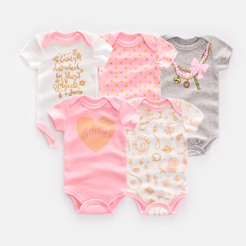 CHINEE New Arrival Baby Onesie Kids Rompers Children Cartoon Printed Pajamas Infant Clothes Newborn Baby Romper Outfits
