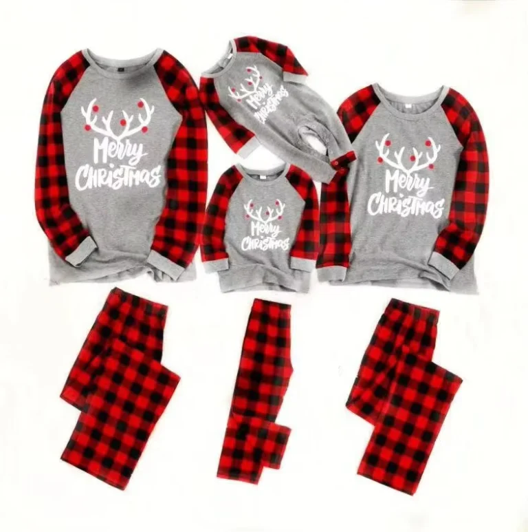 CHINEE-New-Arrival-Family-Christmas-Pajamas-Red-Set-Pijamas-Mom-Dad-Kid-XMas-Pjs-Pyjamas-Matching-Christmas