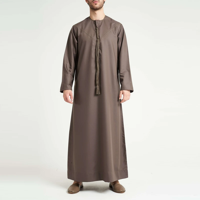 CHINEE New Arrival Quick Dry Casual Men's Islamic Thobe Premium Quality Polyester Low MOQ 2 Pieces