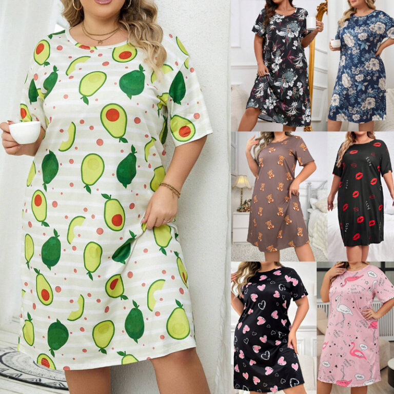 CHINEE-New-Arrivals-Ai-Design-Extra-Soft-Comfortable-Cool-Oversized-Woman-Big-Size-Sleep-Tee