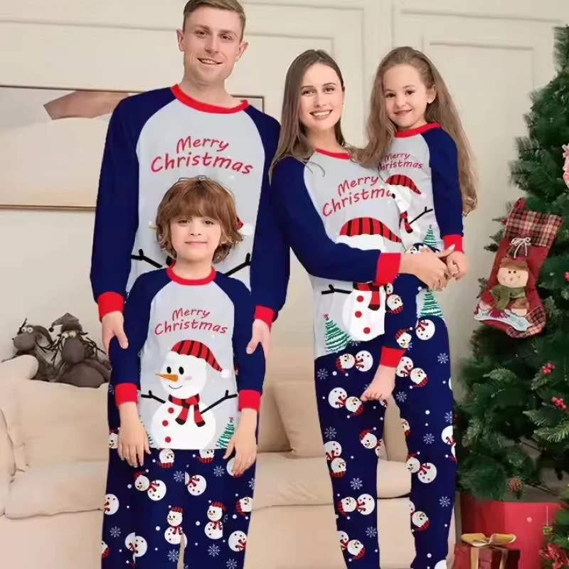 CHINEE New Arrivals Christmas Family Pajamas Long Sleeve Wear Family Matching Outfits