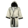 CHINEE New Design Best Quality Boxing Robe Hood Stretch Breathable Comfortable 100% Polyester Boxing Robe Price Custom Logo
