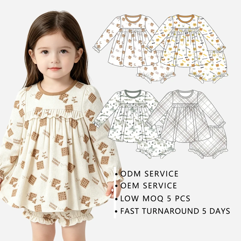 CHINEE Newborn Baby Bodysuit Rompers Cotton Pajamas Kids Sets Cotton Baby Bodysuit Romper for Toddler Children Daily Wear
