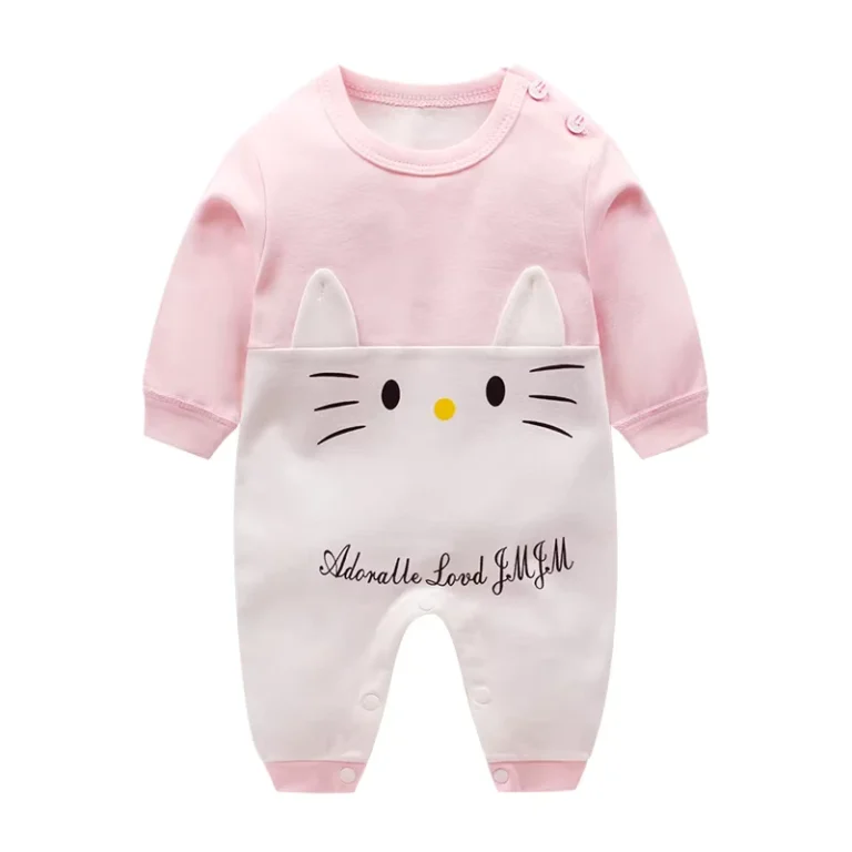 CHINEE-Newborn-Onesie-Autumn-Cotton-Baby-Crawling-Pajamas-Children-0-2-Years-Old-Ha-Clothes-Baby-Clothes-Kids-Print-Cartoon-Clothing