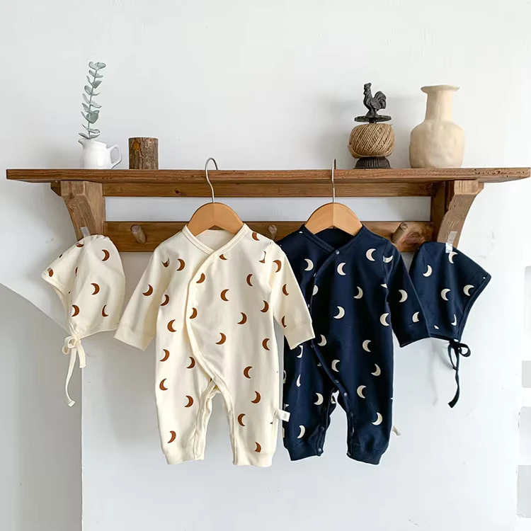 CHINEE OEM Baby Clothes Long Sleeve Jumpsuit Kids Pajamas Organic Romper