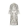CHINEE OEM Custom Logo Personalized Embroidery Robes Silk Satin Kimono Robe for Women Party Wedding Printed Kimono Robes