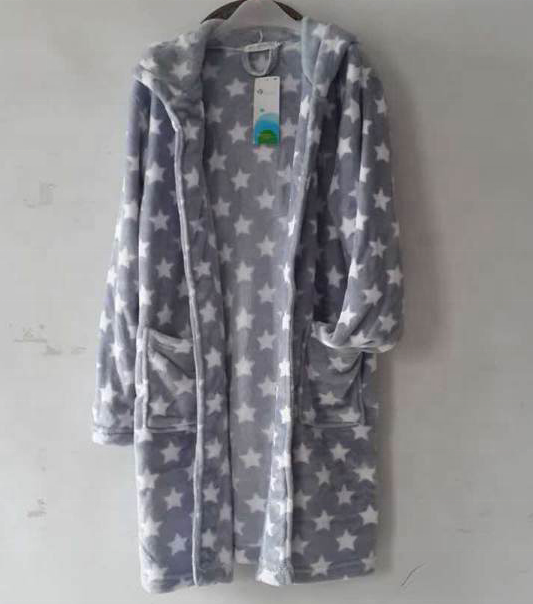 CHINEE OEM Factory Directly Sale Free Size Polar Fleece Bathrobe