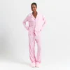 CHINEE OEM OD Women's Elegant Soft Smooth Homewear 2 Piece Modal Pajama Set Breathable 4 Seasons Custom Printed