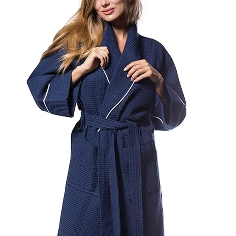 CHINEE-OEM-ODM-Waffle-Weave-Bathrobe-100-Turkish-Cotton-Unisex-Robe-Custom-Logo-Hotel-Spa-Bath-Robe-Manufacturer