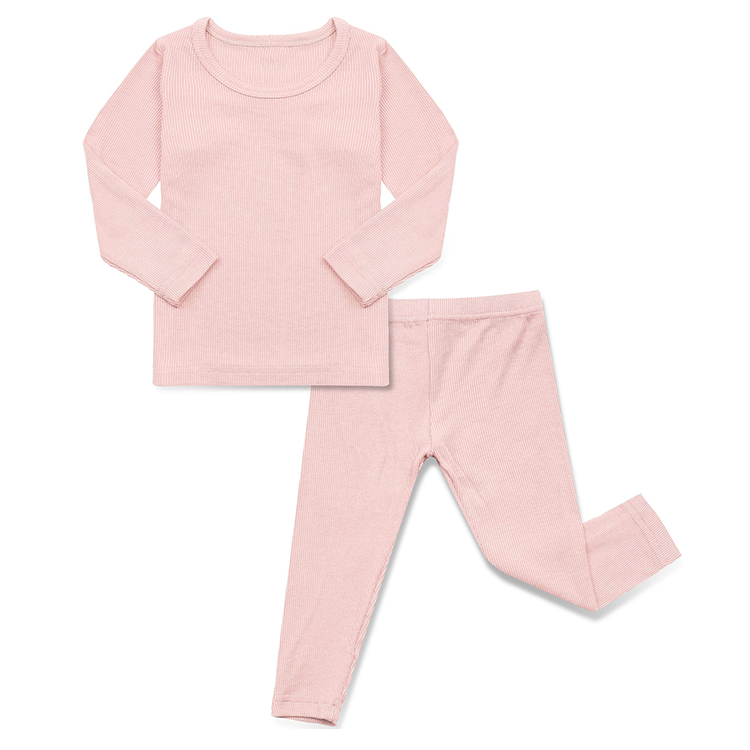 CHINEE Oem 2 Piece Toddler Pyjamas Toddler Long Sleeve Soft Sleepwear Cotton Boys Girls Pajamas Elastic Pyjamas Kids