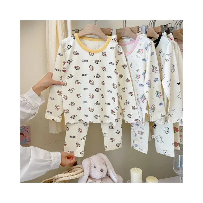 CHINEE-Organic-Baby-Loungewear-Organic-Cotton-Pajama-Sets-for-Infants-Kids-Pyjamas-Custom-Kids-Sleepwear-Set-Printed