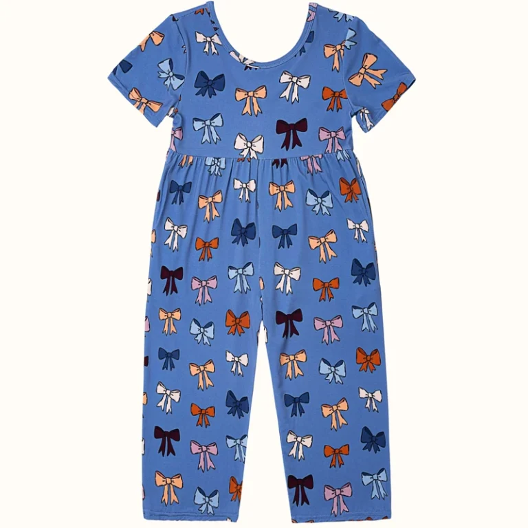 CHINEE-Organic-Bamboo-Toddler-Pajamas-Eco-Friendly-Sustainable-Zipper-Closure-Rompers-with-Strawberries-Print
