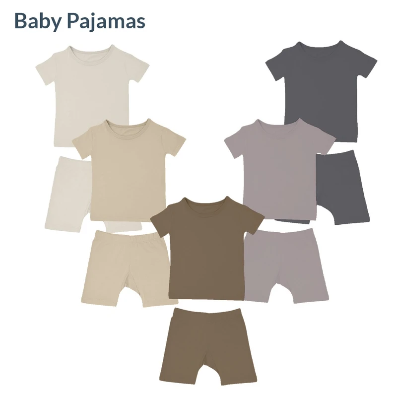 CHINEE Pajamas for Toddlers Breathable Two Piece Set for Everyday Use