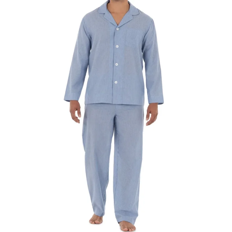 CHINEE-Perfect-Sleepwear-Mens-100-Cotton-Knitted-2-Piece-Pajama-Set-Cozy-Drawstring-Pants-Quick-Dry-Breathable-Short-Sleeve-1