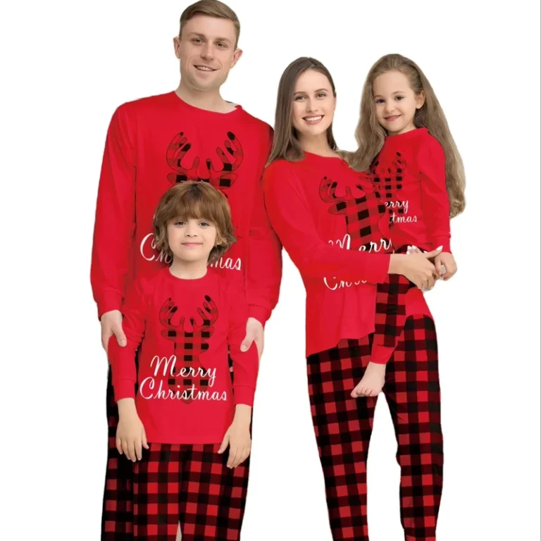 CHINEE-Pjs-for-Adults-Kids-Holiday-Home-Family-Christmas-Pajamas-Matching-Sets-Xmas-Matching-Xmas-Family-Sleepwear-Set-Christmas-Pajama