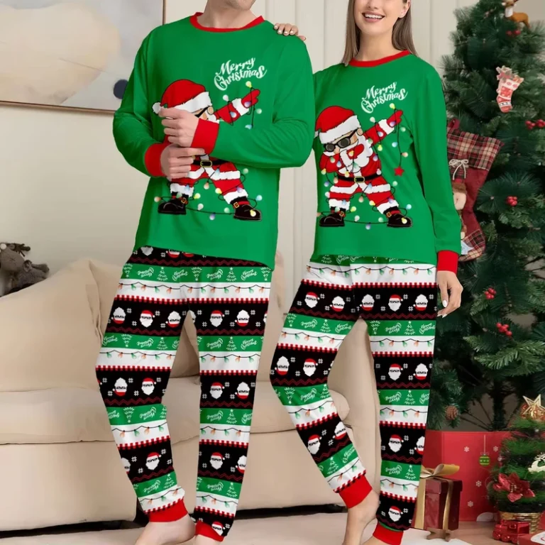 CHINEE-Plus-Size-Thermal-Family-Matching-Christmas-Pajamas-Set-4XL-Adult-Sleepwear-Outfits-for-Father-Mother-and-Family-Look