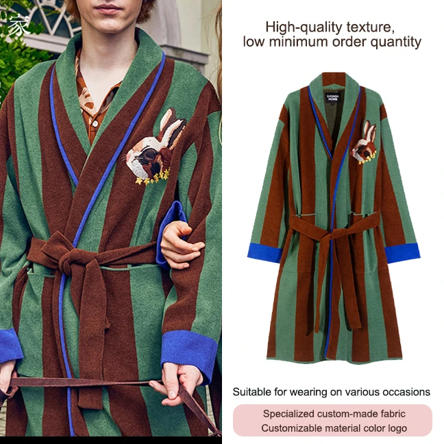 CHINEE-Plush-Coral-Fleece-Bathrobe-Soft-Warm-Flannel-Robe-Custom-Logo-Embroidery-Luxury-Unisex-Comfortable-Winter-Home-Bathrobe