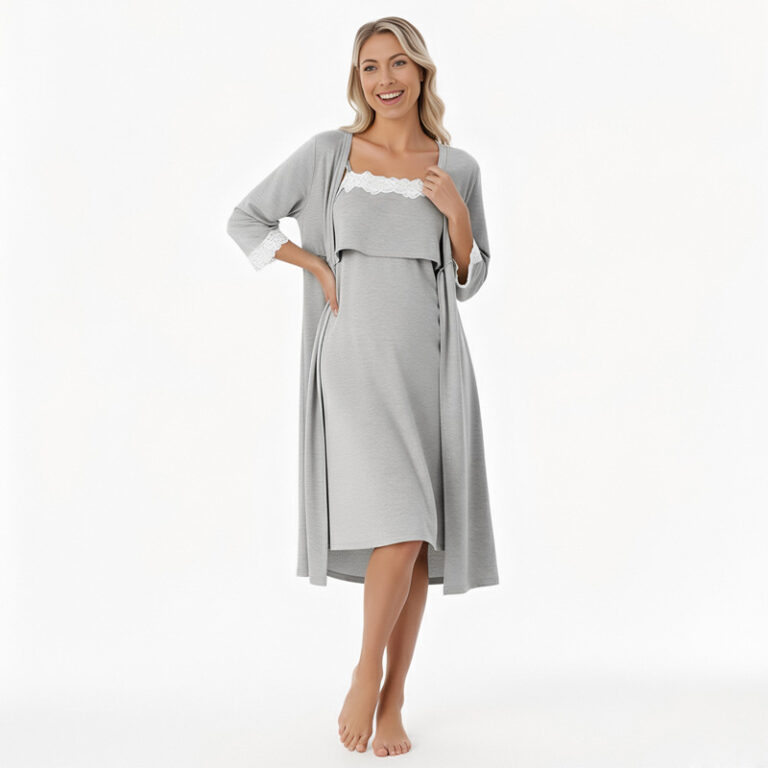 CHINEE-Postpartum-Sleepwear-Womens-Home-Wear-Dress-for-Breastfeeding-Pregnant-Women-Camisole-Dress