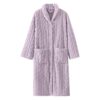 CHINEE Premium Hooded Woven Bathrobe with Customizable Machine Embroidery Logo for Spa and Daily Use