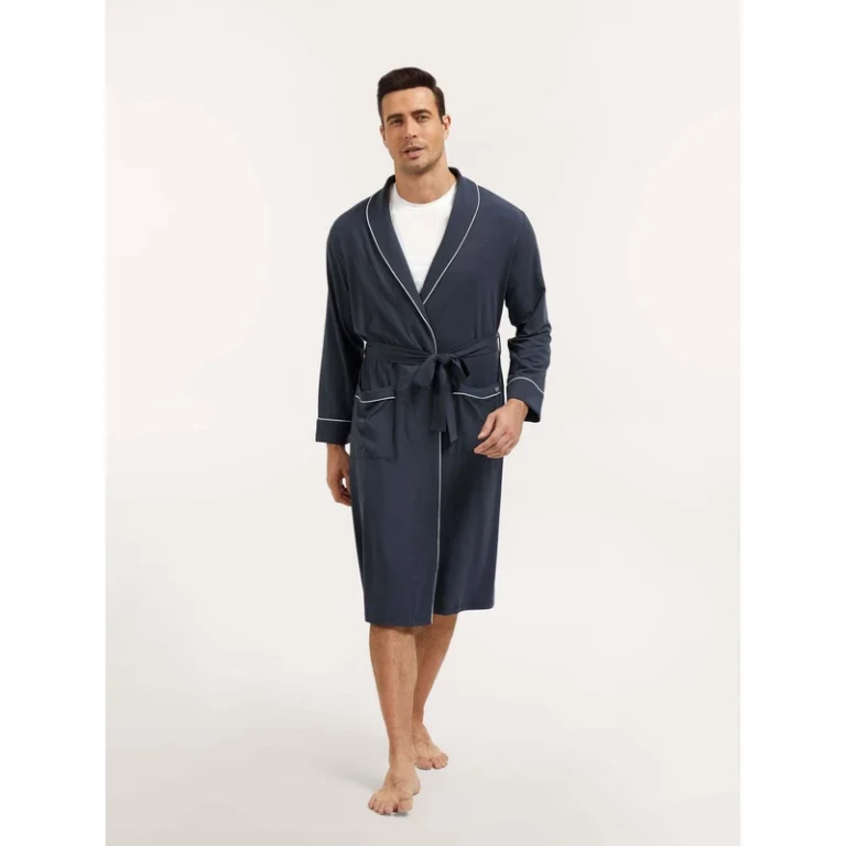 CHINEE-Premium-Mens-Knitted-Long-Sleeved-Robe-Bamboo-Cotton-Sleepwear-Mens-Bathrobe-Spa-Robes-Bath-Robes-Manufacturer-Vietnam